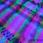 Black Light Handwoven Fabric #2