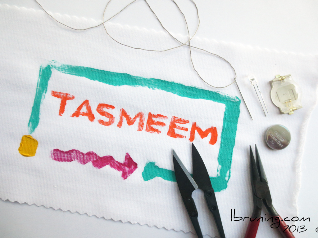 A Custom Print for the Tasmeem Workshop